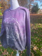 Load image into Gallery viewer, We are granddaughters of the witches you couldn’t burn fleece crew