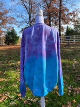 Load image into Gallery viewer, Half human half coffee fleece crew
